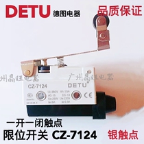 DETU DETU self-reset micro switch travel limit switch CZ-7124 1 open 1 closed 10A silver contact