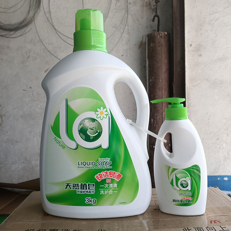 Mom one selection of laundry detergent 3kg body natural soap liquid times soft family with aroma persistent large barrel