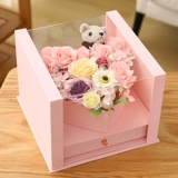 Вечная жизнь цветочный цветочный ящик для единорога роза цветочный зверь для свадьбы День рождения подарки подарки Отправить девочкам и жену подруги