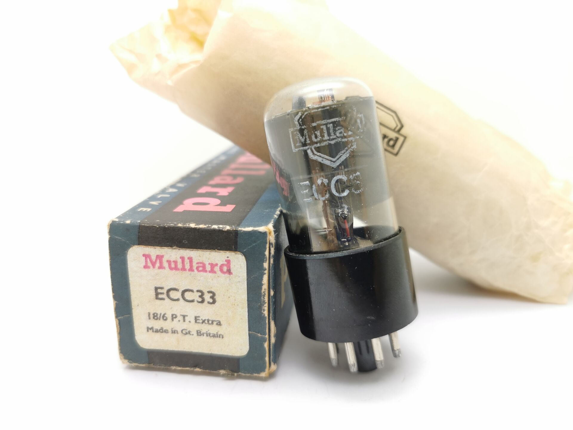 Spray Carbon brand new British Great ECC33 ECC33 6SN7 5692 CV1988 ECC32 vacuum tube