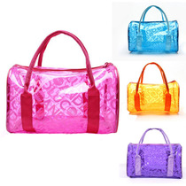 New swimming equipment zipper PVC bag wash bag waterproof bag bath transparent plastic bag bath bag