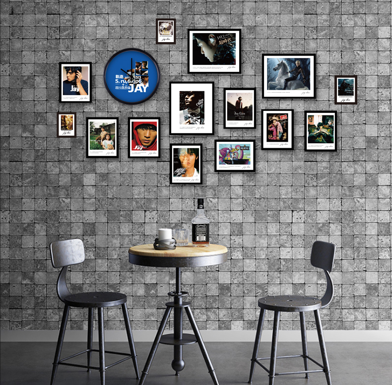 Chou Jeren 14 albums high-definition picture photo frame combined decoration painting