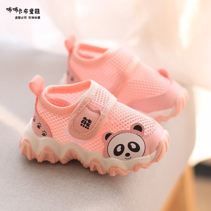 Spring and summer baby toddler shoes boys and girls breathable sports shoes baby mesh shoes