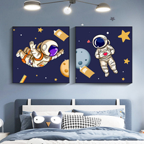 Diamond painting 2022 new childrens cross stitch small piece diamond painting cartoon cartoon small astronaut diamond embroidery