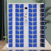 Smart phone storage cabinet WeChat coin fingerprint credit card USB transparent charging cabinet School factory mobile phone storage