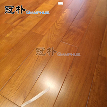 Authentic Myanmar teak wood flooring manufacturer direct sales wild log old material pure solid wood can ground warm A level lock environmental protection