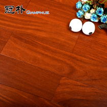 Dragon and Honolulu A grade pure solid wood floor imported fragrant two-fin bean log floor teak wood color natural and environmentally friendly ultra-abrasion resistant