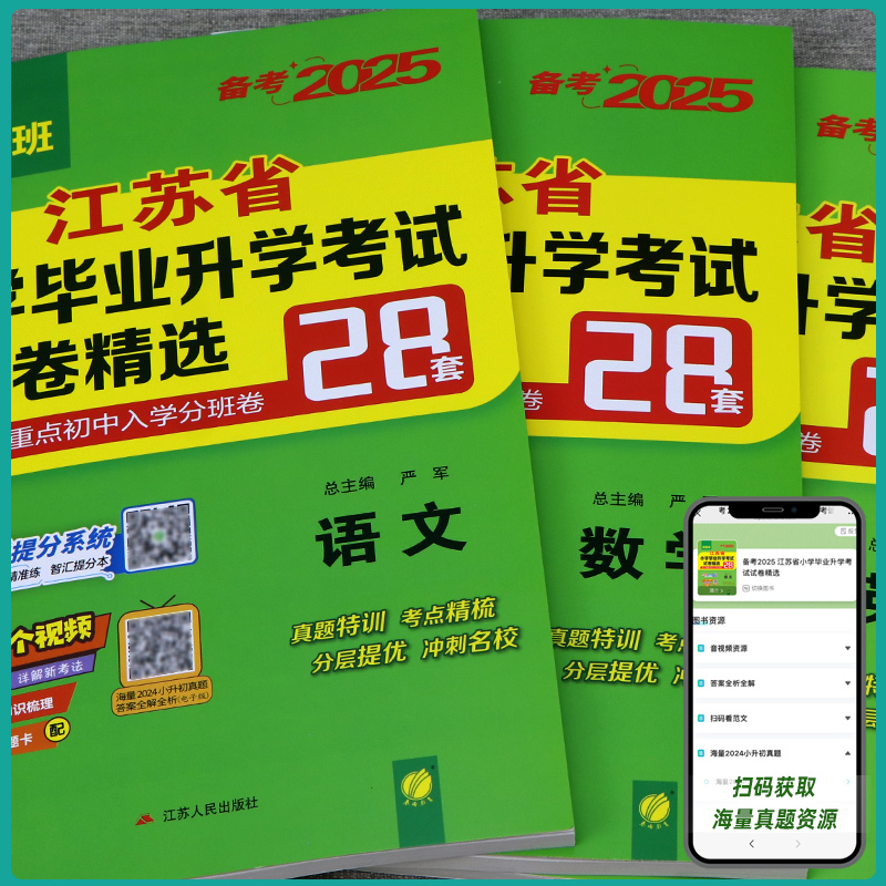 2025年南京小升初必刷真题：语文数学英语总复习秘籍大公开！