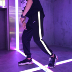 Quần siêu cháy quần nam và nữ hiphop lỏng chân dầm quần đôi thủy triều quốc gia phản chiếu quần Harlan thể thao giản dị quần dài nam Quần Harem