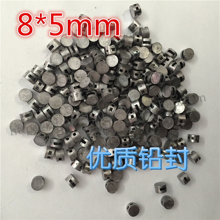 8mm Home Electric meter lead seal lead seal Lead Seal Bean Theft Proof Lead Seal Water Meter Lead Seal Sheet