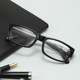 High-definition glass lenses are not easy to wear, reading glasses, black frames, men's and women's reading glasses, clear reading glasses