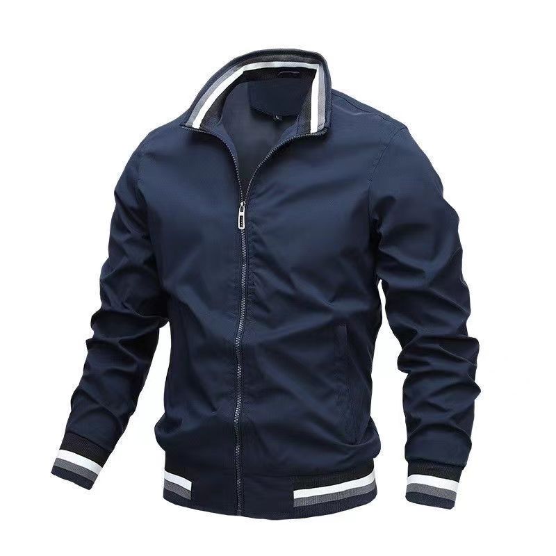 European and American Style Spring and Autumn Men's Large Size Long-Sleeve Honda Logo Jacket, Sporty Fashion Workwear