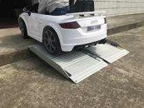  Mother and baby shop toy car printer air box trolley Barrier-free ramp board Aluminum ramp board