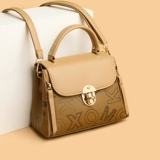 Кожаная универсальная вместительная и большая сумка на одно плечо для отдыха, из натуральной кожи, коллекция 2023