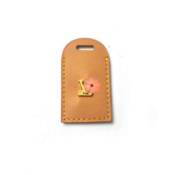 Genuine Leather Boarding Pass Bag Tag Suitable for Vintage Bags, Replacement Tag with Leather Strip or Without Leather Strip
