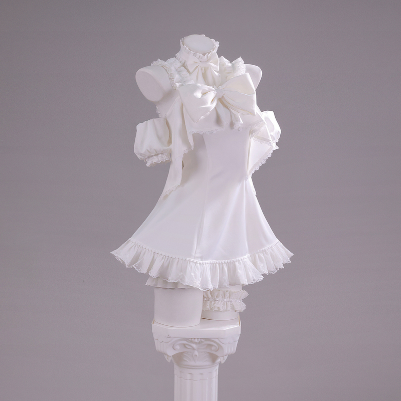 In-Stock Re:Zero Starting Life in Another World Cosplay Costume Sweet Angel Ram Rem Pure White Pajamas Cosplay In-Stock Re:Zero Starting Life in Another World Cosplay Costume Sweet Angel Ram Rem Pure White Pajamas Cosplay