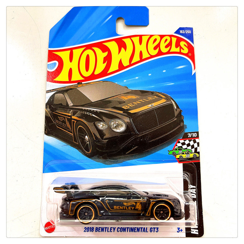 2025Gfcbk Mattel Hotwheels Hot Wheels Alloy Sports Car Bentley Bentley Continental