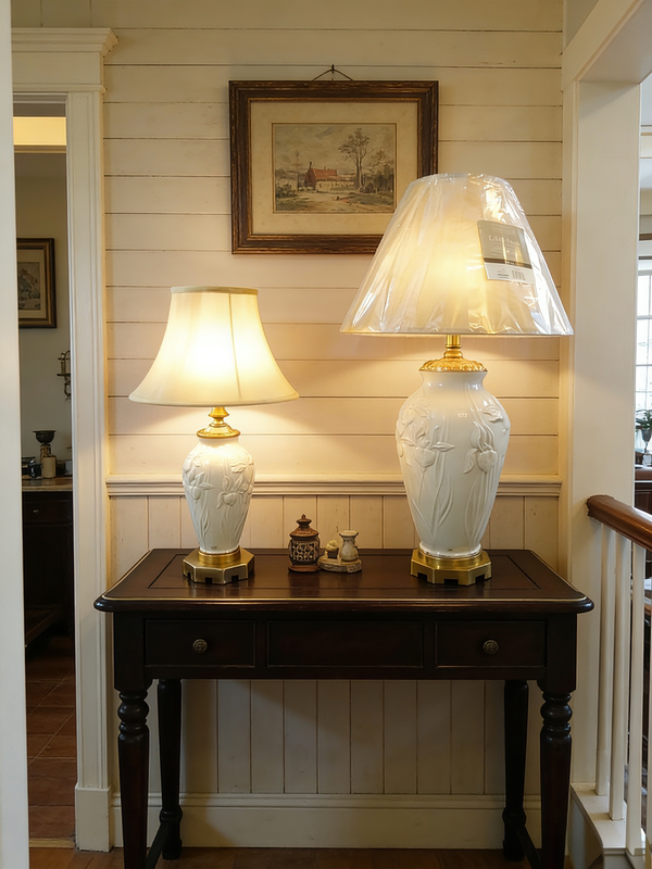 American-Style Table Lamp, Bedroom Bedside Lamp, Table Lamp, Ambient Light, Light Luxury High-End Ceramic Table Lamp, Mid-Century Vintage Style American-Style Table Lamp, Bedroom Bedside Lamp, Table Lamp, Ambient Light, Light Luxury High-End Ceramic Table Lamp, Mid-Century Vintage Style