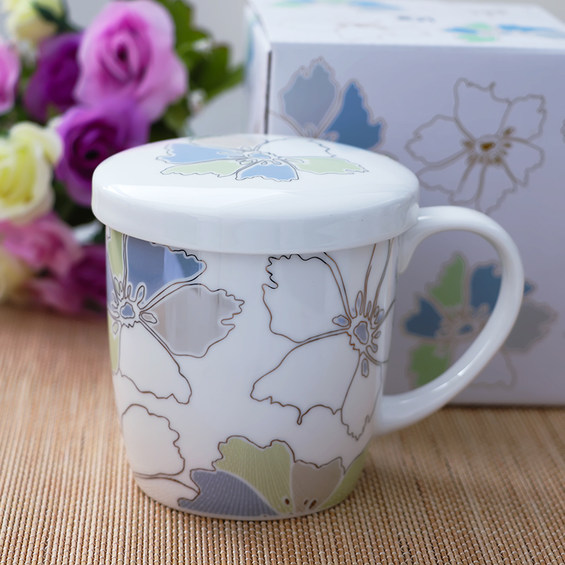 Etc. Counties creative ipads porcelain cover cup glass ceramic cup with cover glass coffee cup tea cup mark cup green cup