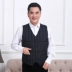Vest nam xuống cotton mùa đông cỡ lớn vest trung niên cha cộng với nhung dày ấm áp vest ông già áo khoác blazer nam hàn quốc Áo vest cotton