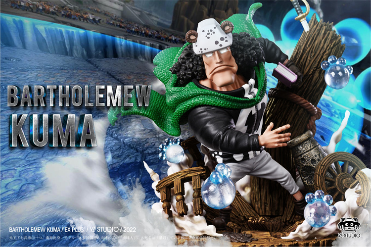 YZ Studio One Piece Revolutionary Army Bartholomew Kuma Resin