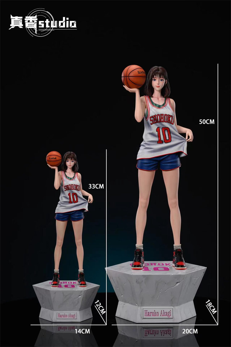 ZX Studio Slam Dunk 1/4 Scale Haruko Akagi Resin Model Painted in