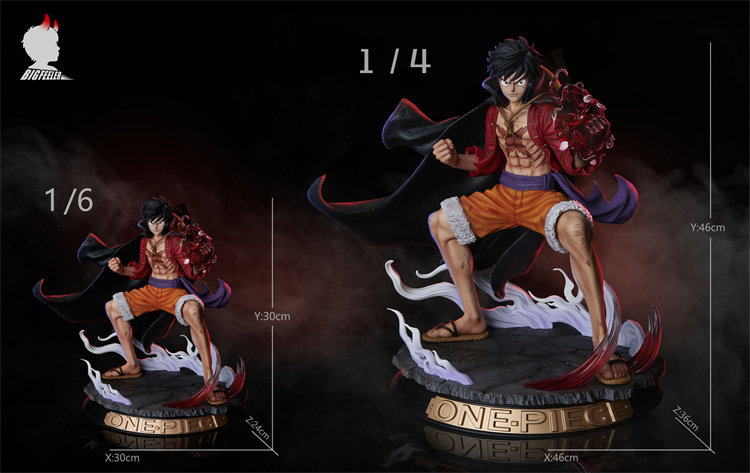 Big Feeler Studio One Piece Monkey D Luffy Resin Statue 1/4 Scale
