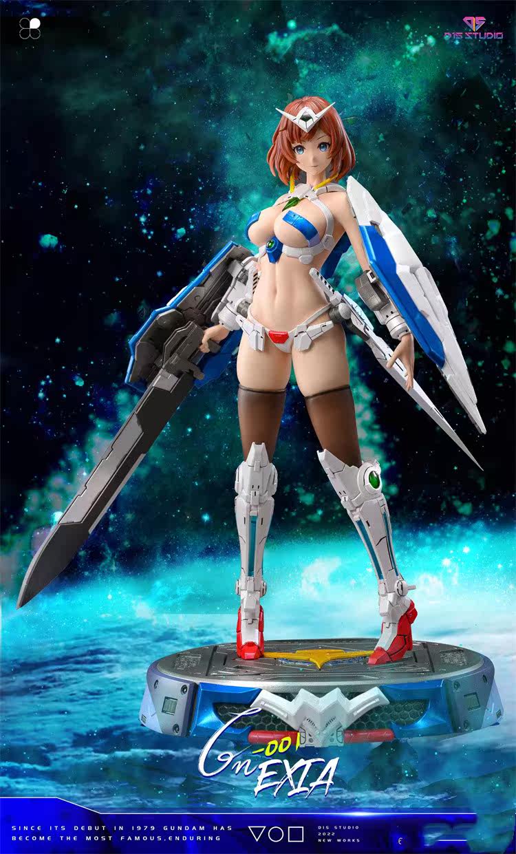 D15 Studio GN001 Gundam Girl EXIA 1/6 Scale PU PVC Collection