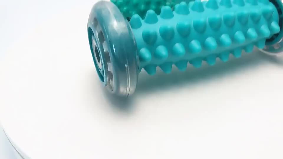 Foot Massager Roller And Spiky Ball Therapy Set Manual Foot Massager