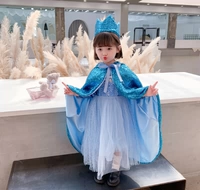 Синий плащ+корона