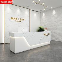 Cashier Shop counter Commercial clothing store Hair salon Beauty salon Company reception Modern simple bar