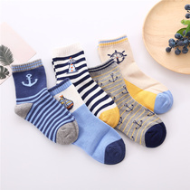 New spring pure cotton baby childrens stockings Floor socks boy and girl baby socks 5 pairs