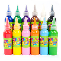 Childrens painting graffiti watercolor paint finger painting washable set kindergarten art painting special material package