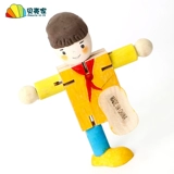 Деревянная марионетка, кукла, игрушка, DIY, граффити