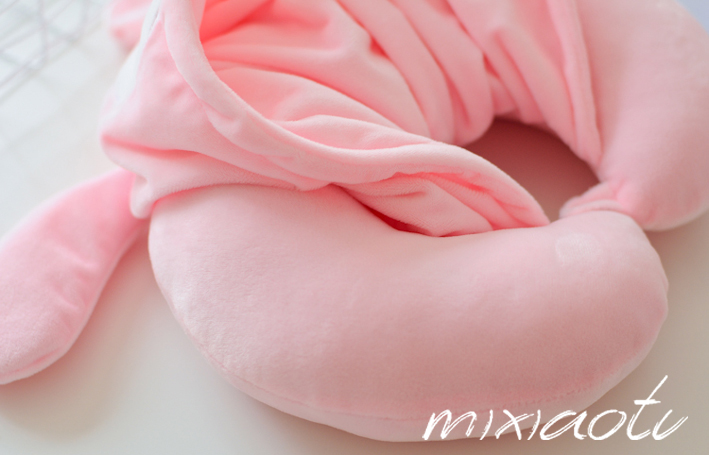 Melody gối hình chữ u gối cổ có nắp máy bay đi du lịch nghỉ trưa gối gối gối hình chữ u u u - Gối gối tre