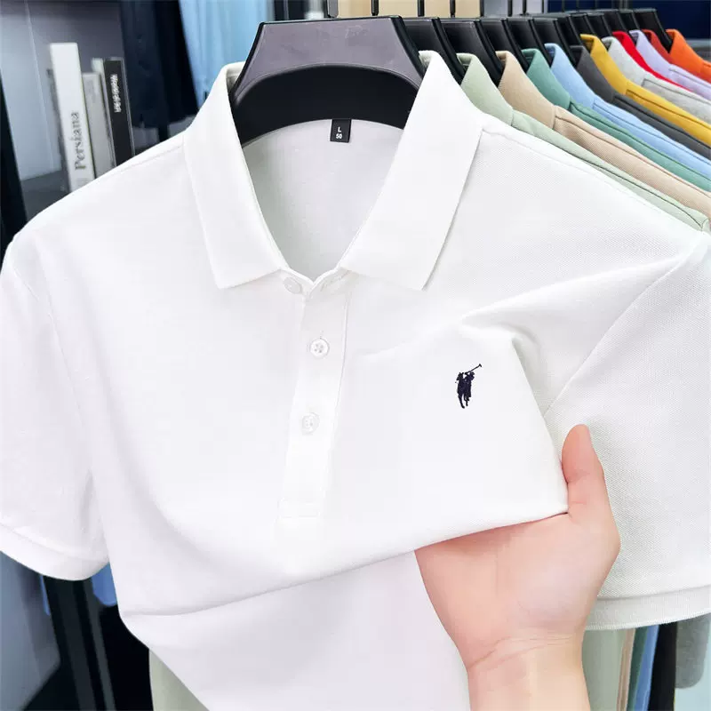 [Скидка Ole] Футболка поло Polo Polo Ralph Lauren летняя мужская POLO футболка с коротким рукавом хлопковая casual