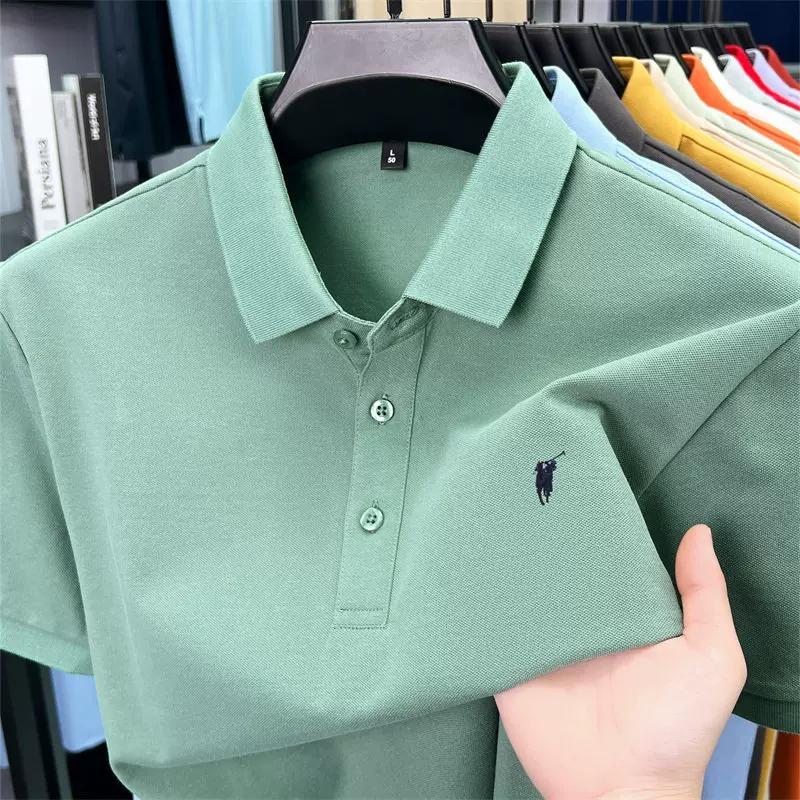 [Скидка Ole] Футболка поло Polo Polo Ralph Lauren летняя мужская POLO футболка с коротким рукавом хлопковая casual