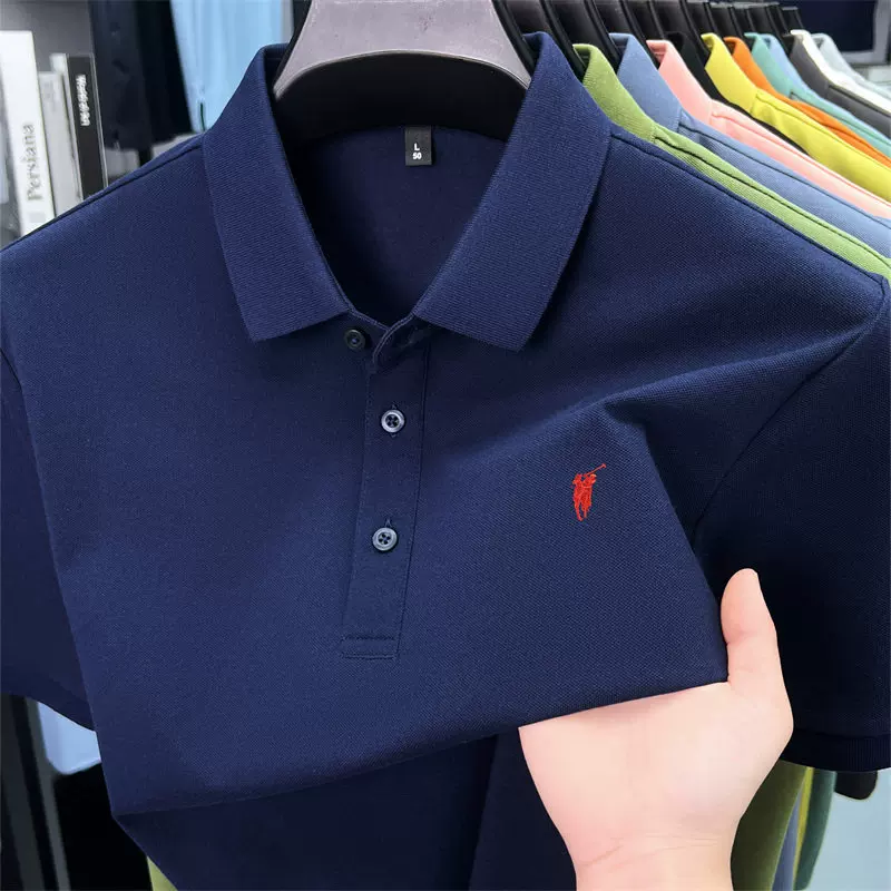 [Скидка Ole] Футболка поло Polo Polo Ralph Lauren летняя мужская POLO футболка с коротким рукавом хлопковая casual