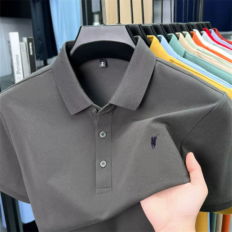[Скидка Ole] Футболка поло Polo Polo Ralph Lauren летняя мужская POLO футболка с коротким рукавом хлопковая casual
