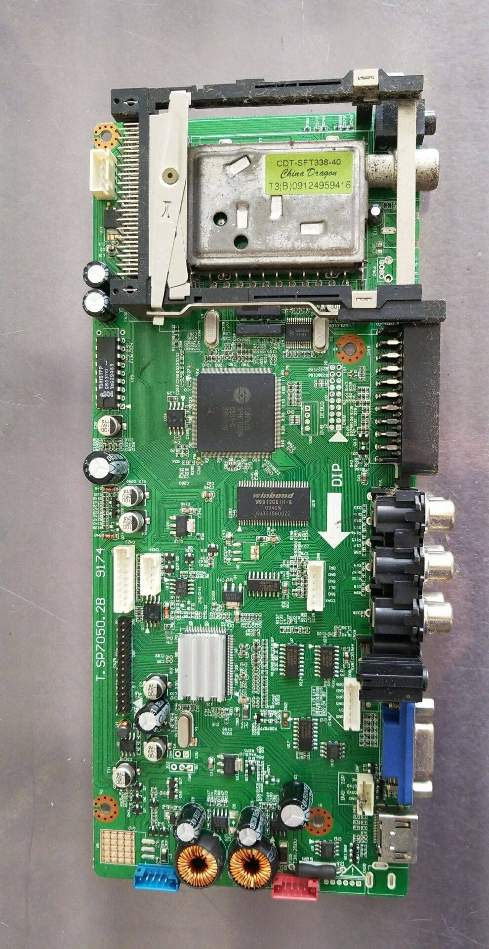 Original motherboard T.SP7050.2C 9282 with screen M240HW01