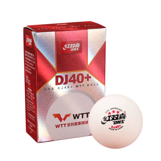 Red Double Happiness Wtt World Table Tennis Championships Three-Star 40+ Tokyo Competition Professional Touring Event Table Tennis Balls