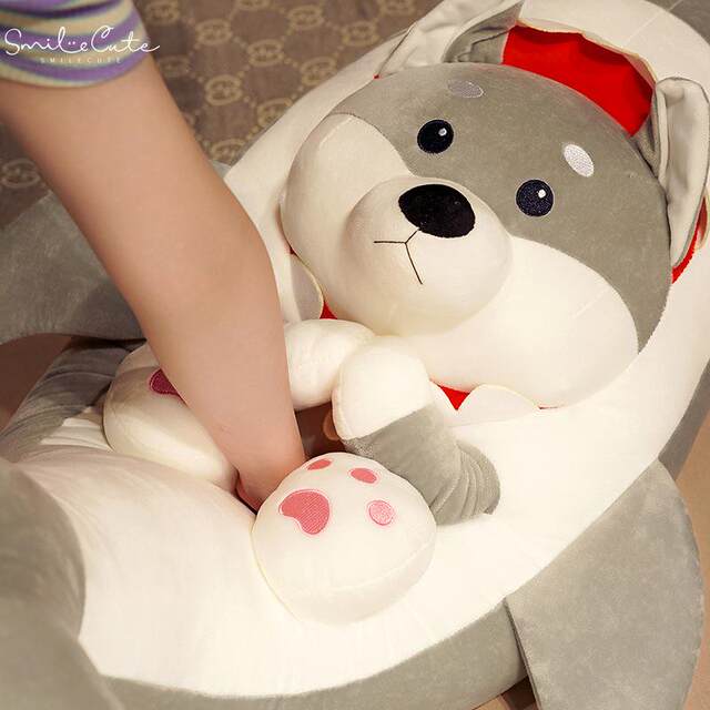 Hong Kong Sc Shark Dog Doll Sleeping Pillow Funny Plush Toy Doll Quirky Shark Birthday Gift