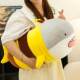 Hong Kong Sc Quirky Plush Toy Bee Shark Stuffed Animal Cute Shark Bee Doll Pillow Birthday Gift