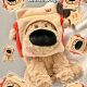 Hong Kong Sc Big Nose Dog Plush Toy French Fries Puppy Doll Cute Bread Doll Couple Gift for Girls