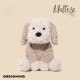 Japanese Sc Maltese Dog Plush Toy Cute Puppy Doll Pillow Sleeping Birthday Gift