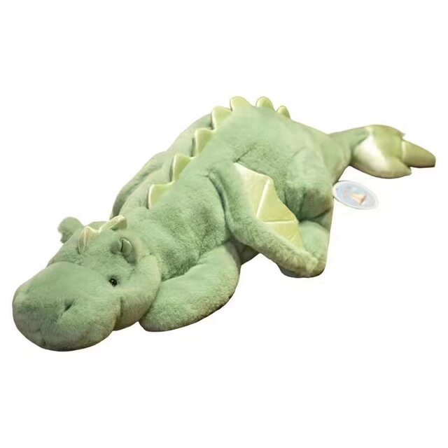 Japanese St Cute Dinosaur Plush Toy Lying Dragon Doll Little Flying Dragon Stuffed Animal Children's Sleeping Pillow for Girls