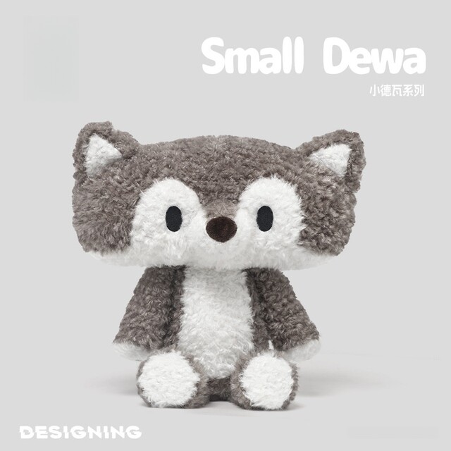 Japanese Sc Wolf and Rabbit Good Friends Plush Toy Funny Doll Girl Sleeping Pillow Birthday Gift