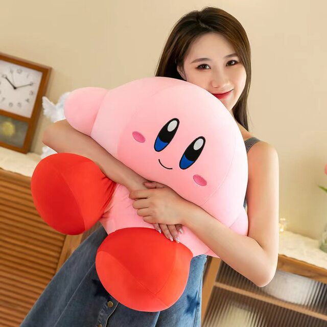 Japanese Sc Extra Large Kirby Pillow Cushion Girl's Sleeping Doll Plush Toy Birthday Gift