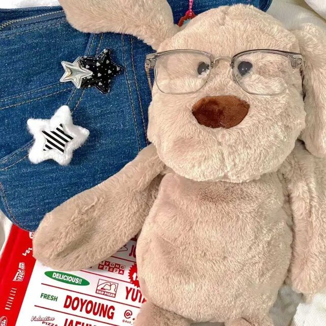 Japanese Sc Long-Legged Puppy Plush Toy Doll Soft Cute Dog Doll Sleeping Pillow Birthday Gift