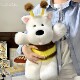 Hong Kong Sc Cute Bee West Highland Puppy Plush Toy West Highland Doll Running Puppy Birthday Gift